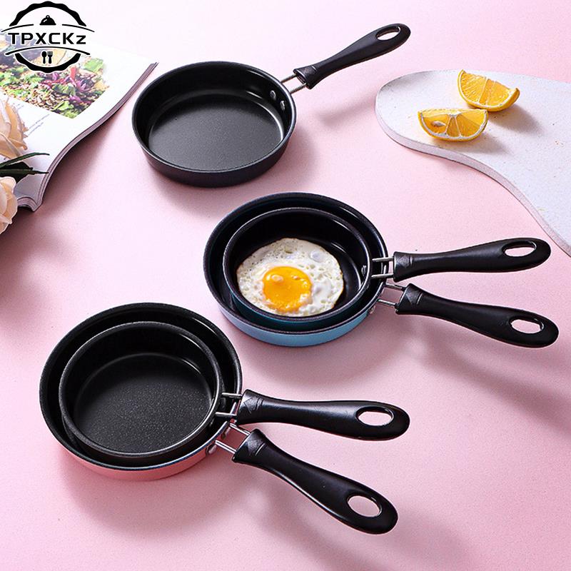 Egg Waffle Pan - Mini padella in acciaio inossidabile prevenire