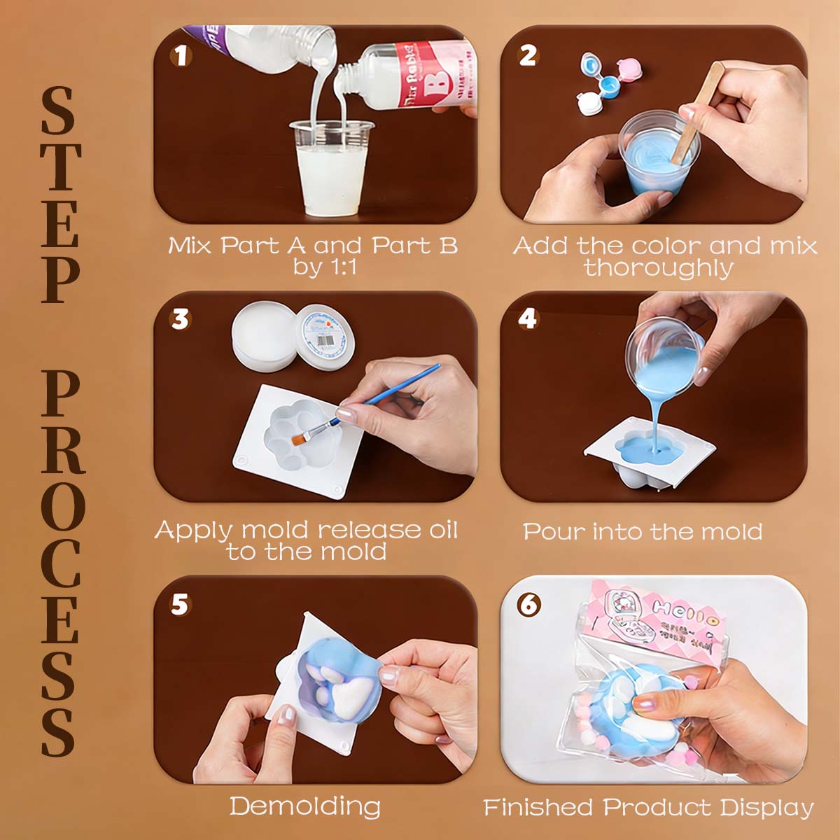 Kit per Creare Squishy Taba, S - Donut Mold Silicone recensione e prezzo