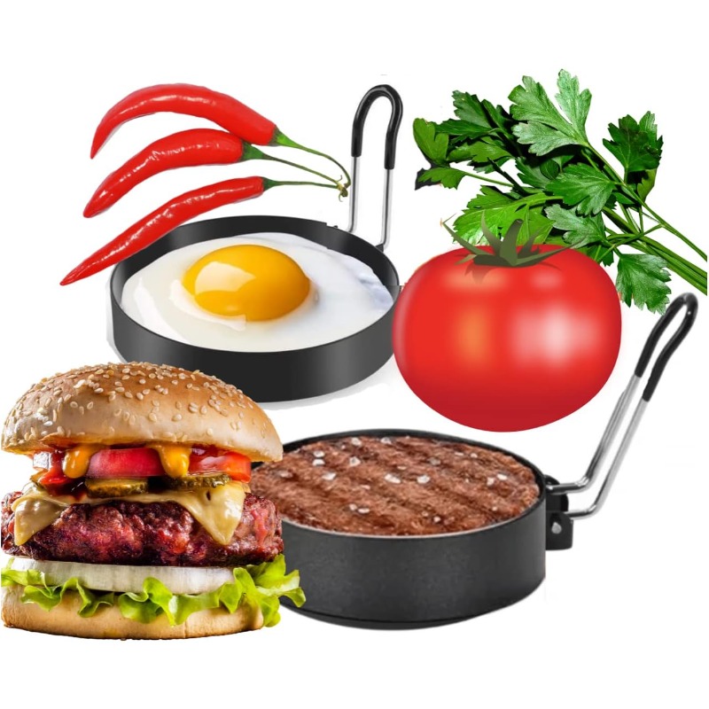 Stampo per anello per uova, pa - Mini Pancake Griddle recensione e prezzo