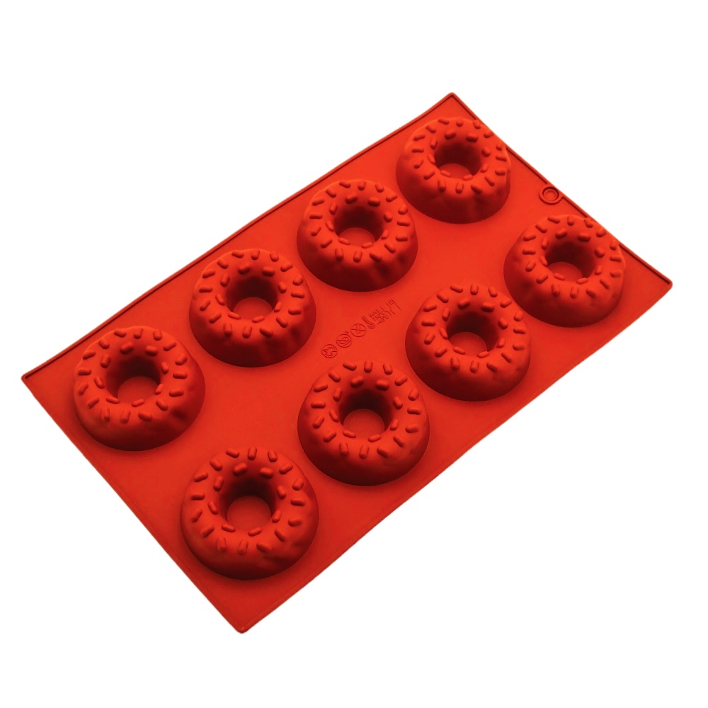 Stampo in Silicone a 8 Cavità  - Donut Mold Silicone recensione e prezzo