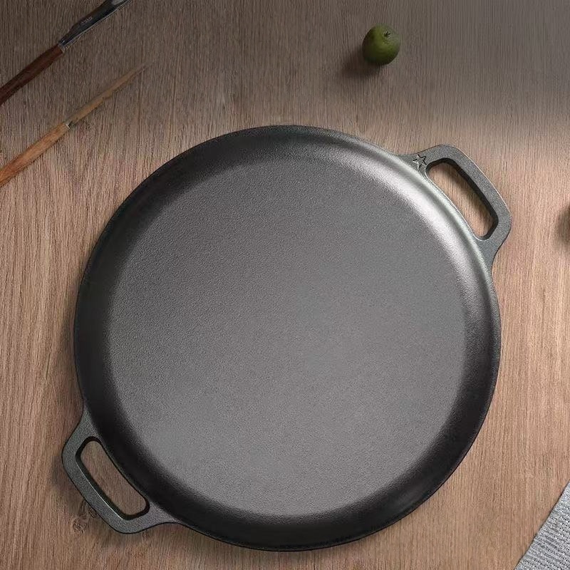 JUSTINLAU Padella in Ghisa a D - Mini Pancake Griddle recensione e prezzo