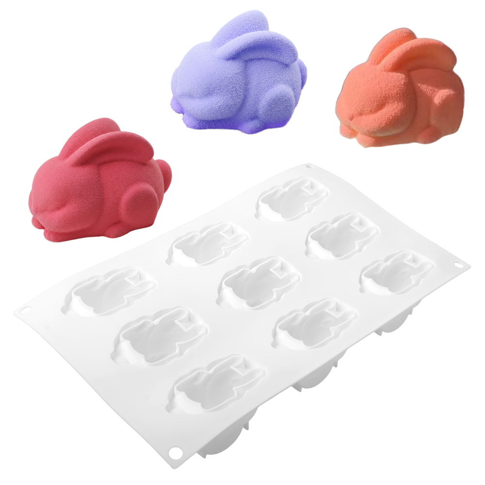 Stampo in Silicone a 9 Cavità  - Bunny Cake Mold recensione e prezzo